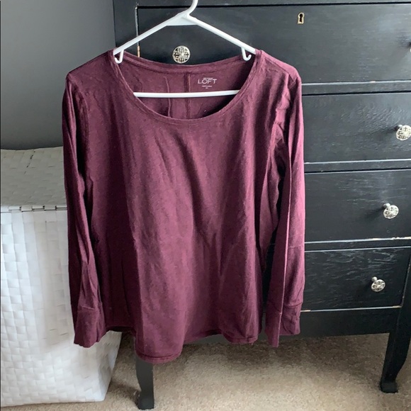 LOFT Tops - Long sleeve tee LOFT Tops - Long sleeve tee